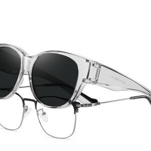 Stylish Black and Pink Sunglasses